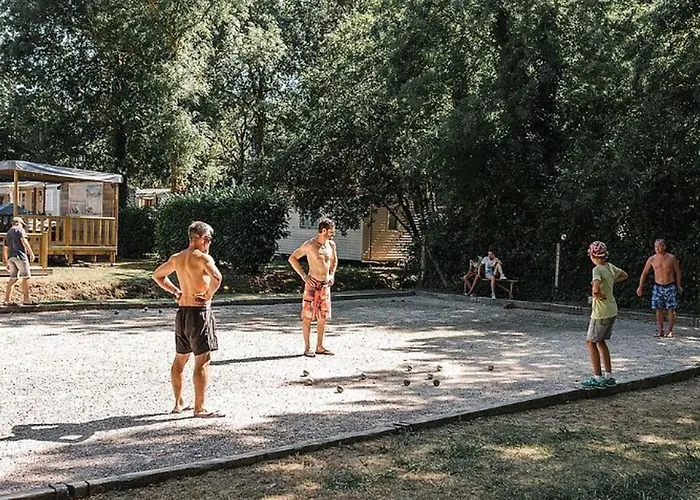 Mobil 4 Personnes Avec Terrasse à Dolus-d'oléron - Api-1-52-1442 Parque de Campismo